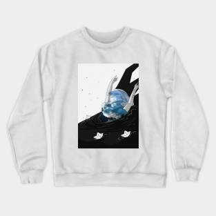 drowned by the darkness Crewneck Sweatshirt